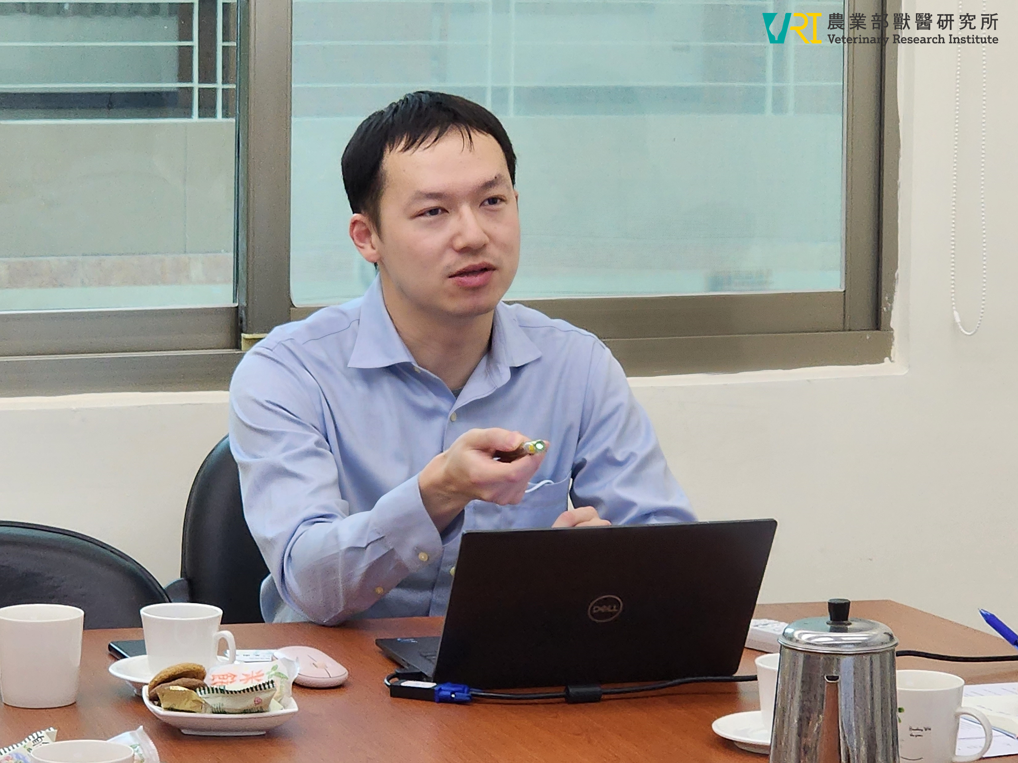 徐家輝專家就其研究領域進行專題演講,演講題目為「Analyzing Space-Time Dynamics and Critical Risk Factors African Swine Fever Outbreaks in the Philippines」。