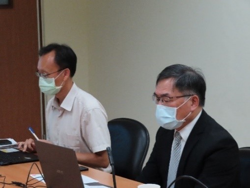 本所邱所長垂章進行開場歡迎致詞